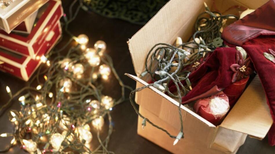 Luces, festejos de fin de año, Navidad