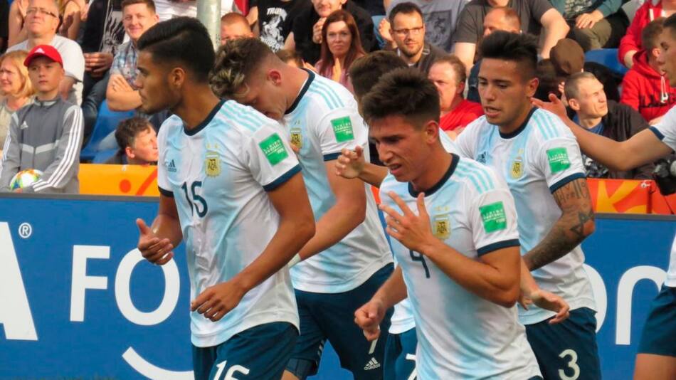 Selección Portugal vs Selección Argentina - Mundial Sub 20 - Gol - Foto Twitter Selección
