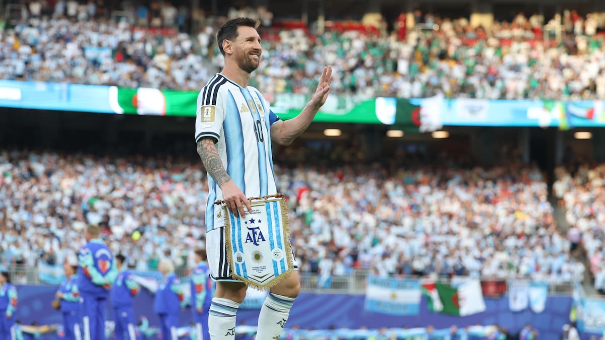 Lionel Messi; Argentina vs. Argelia; Mundial 2026
