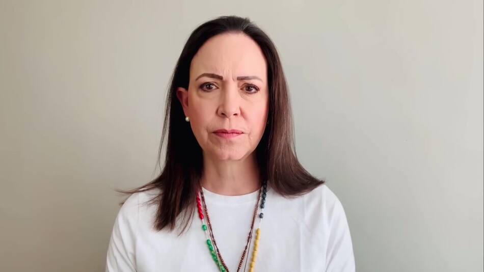 María Corina Machado, líder de la oposición venezolana. Foto: captura de video