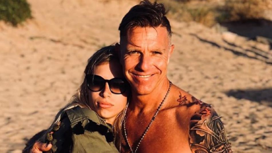 Alejandro Fantino y su novia Coni Mosqueira