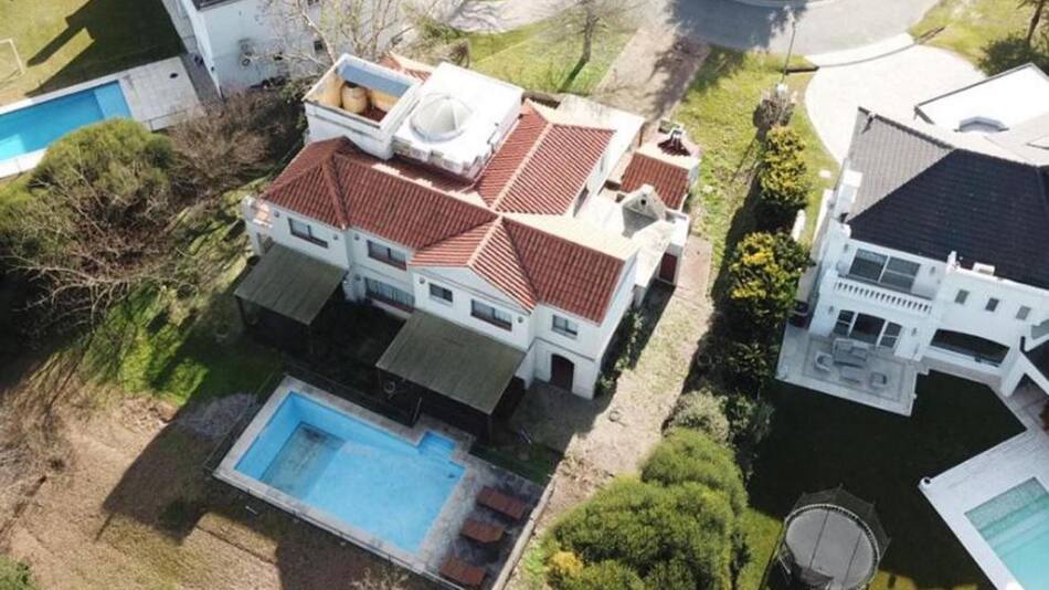 Casa de Lázaro Báez, country, prisión domiciliaria, Foto Twitter