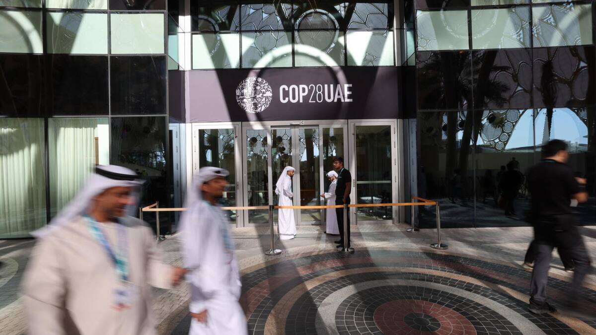 COP28 en Dubai. Foto: EFE.