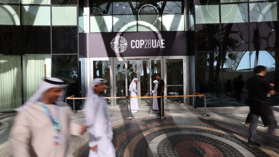 COP28 en Dubai. Foto: EFE.