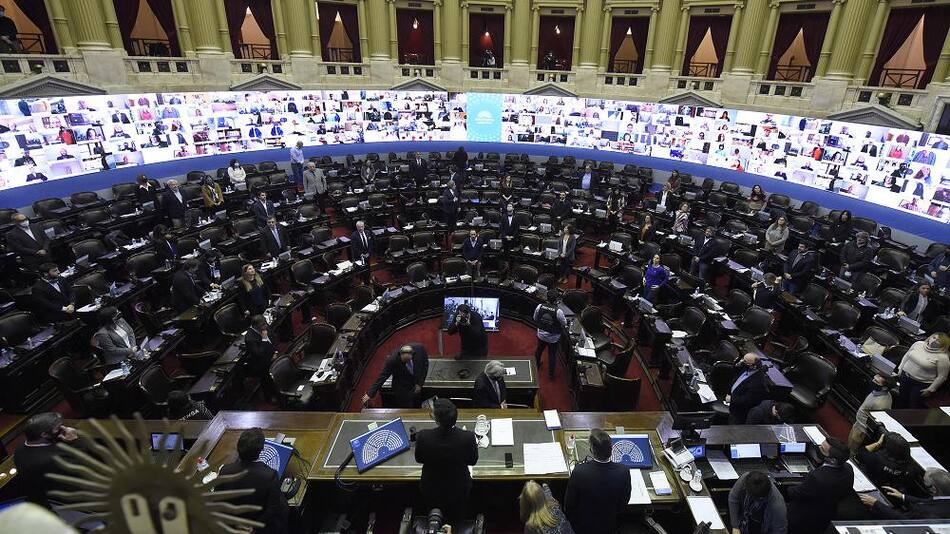 Cámara de Diputados, Congreso, sesiones virtuales, NA