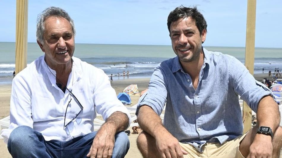 Daniel Scioli junto a Juan Ibarguren.