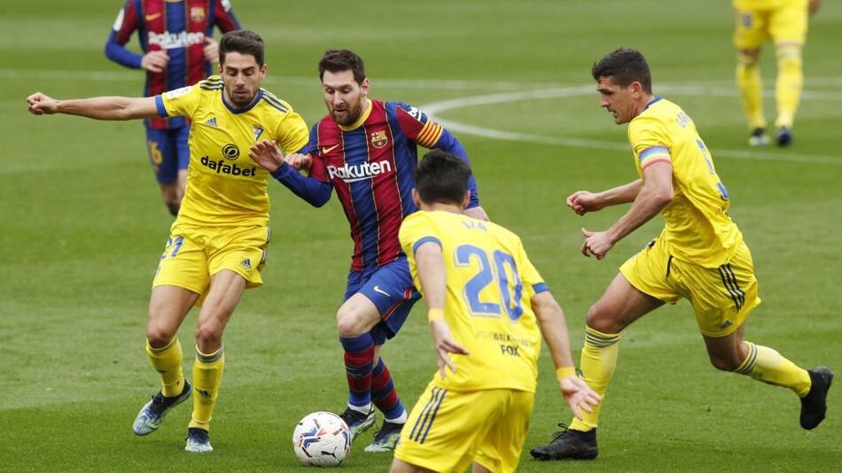 Lionel Messi, Barcelona, Cádiz, fútbol español, Reuters