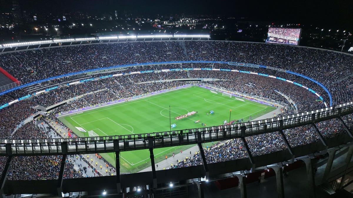 El estadio Más Monumental, la casa de la Selección Argentina.
