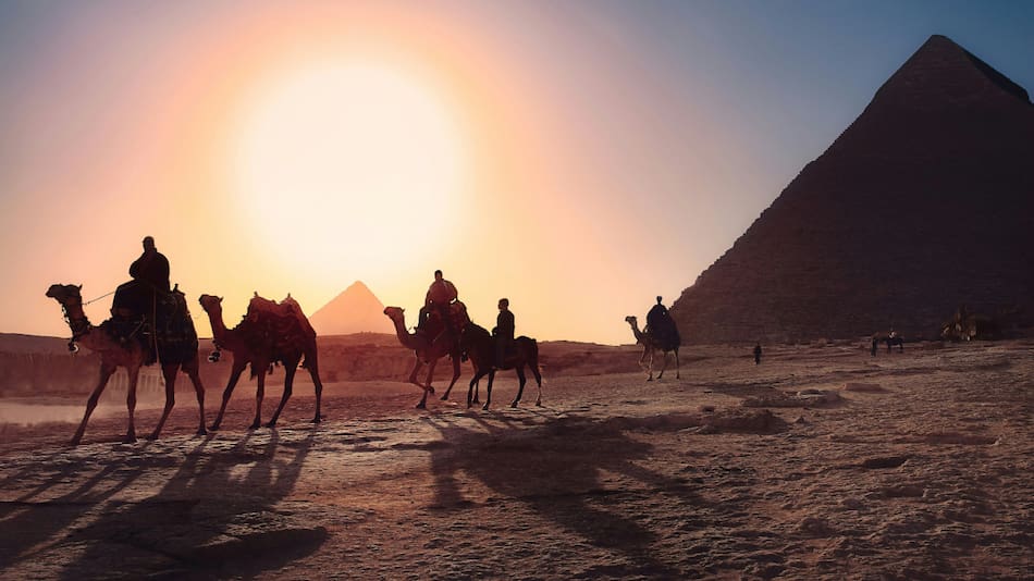 Pirámides de Egipto. Foto: Unsplash