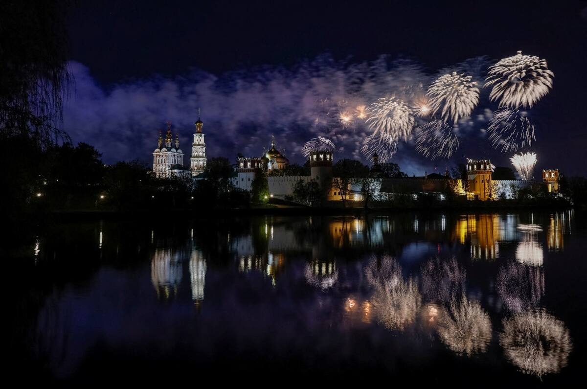 Día de la Victoria en Rusia. Foto: Reuters