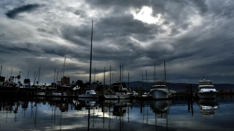 California se prepara para fuertes lluvias. Foto: EFE