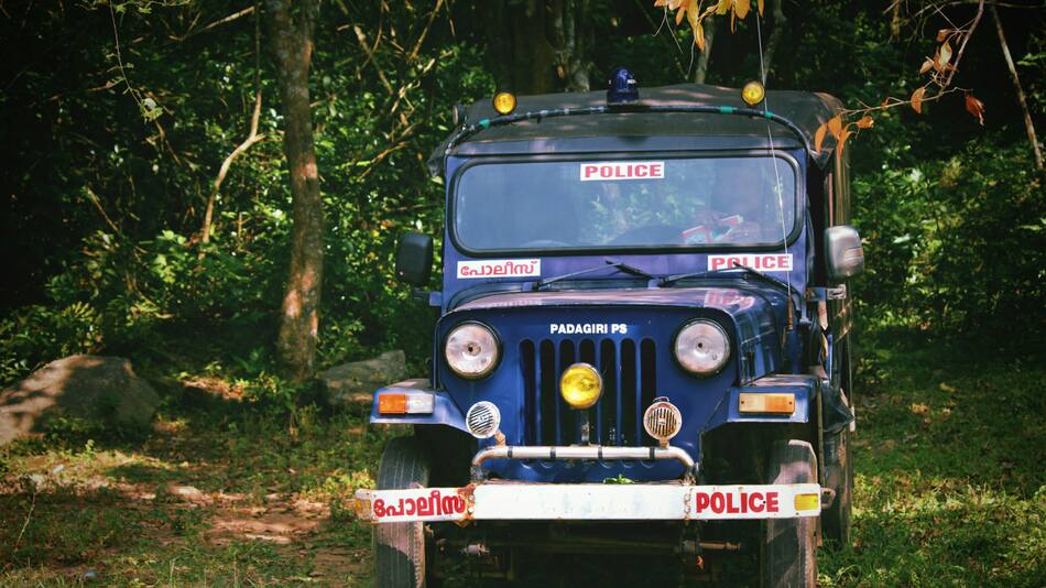 Policía de la India. Foto: Unsplash.