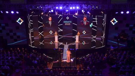 Debate presidencial 2023. Foto: NA.