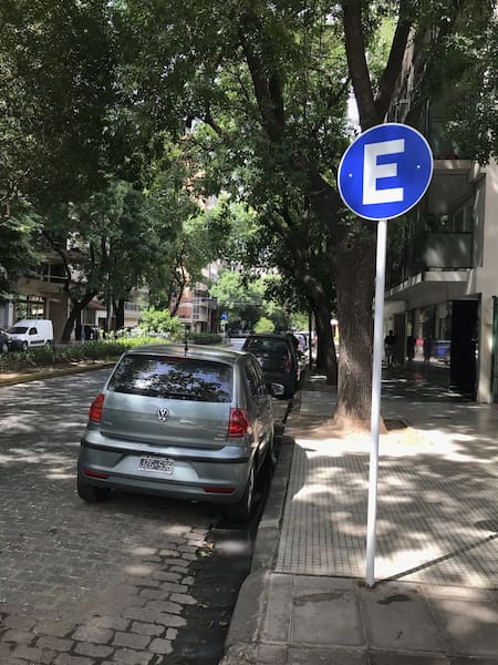 Estacionamiento medido en la Ciudad de Buenos Aires. Foto: GCBA.