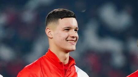 Valentín Carboni en A.C. Monza. Foto: Instagram @valencarboni_.