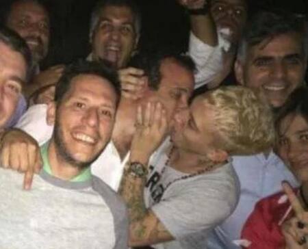 El Polaco - Foto - Escrache