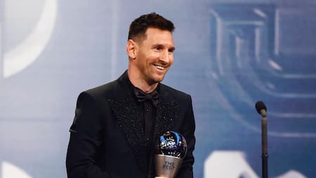 Lionel Messi; The Best. Foto: NA.
