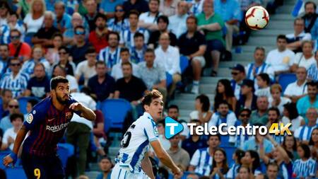 La Liga: Barcelona vs. Real Sociedad, Telecentro 4K