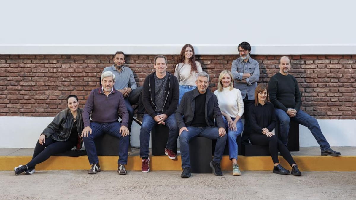 El elenco de la serie El Eternauta, Netflix. Foto: Télam