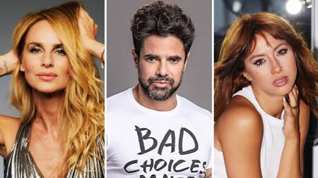 Sabrina Rojas, Luciano Castro y Flor Vigna. Foto: Instagrams.