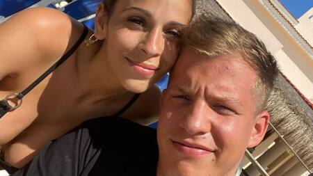 El empresario junto a su pareja. Foto: Instagram/luquifeijoo.