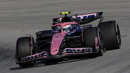 Franco Colapinto en el Gran Premio de España. Foto: Reuters (Juan Medina)