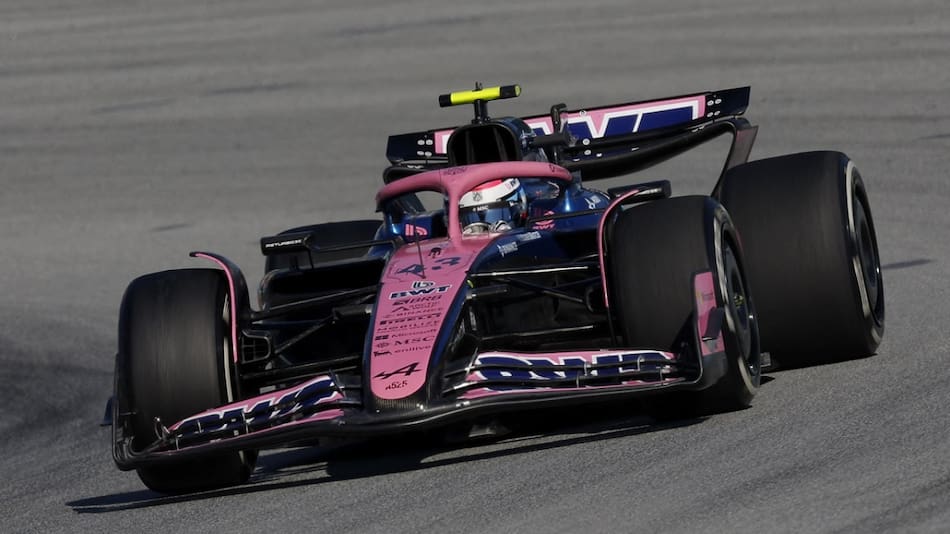 Franco Colapinto en el Gran Premio de España. Foto: Reuters (Juan Medina)
