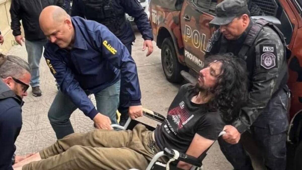 Laurta fue detenido en Gualeguaychú cuando intentaba escapar a Uruguay.