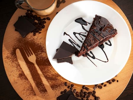 Torta de chocolate. Foto: Unsplash.