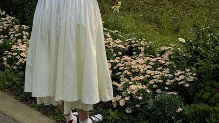 Pollera larga. Fuente: Pinterest