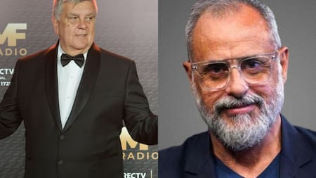 Luis Ventura y Jorge Rial. Foto: NA - archivo.