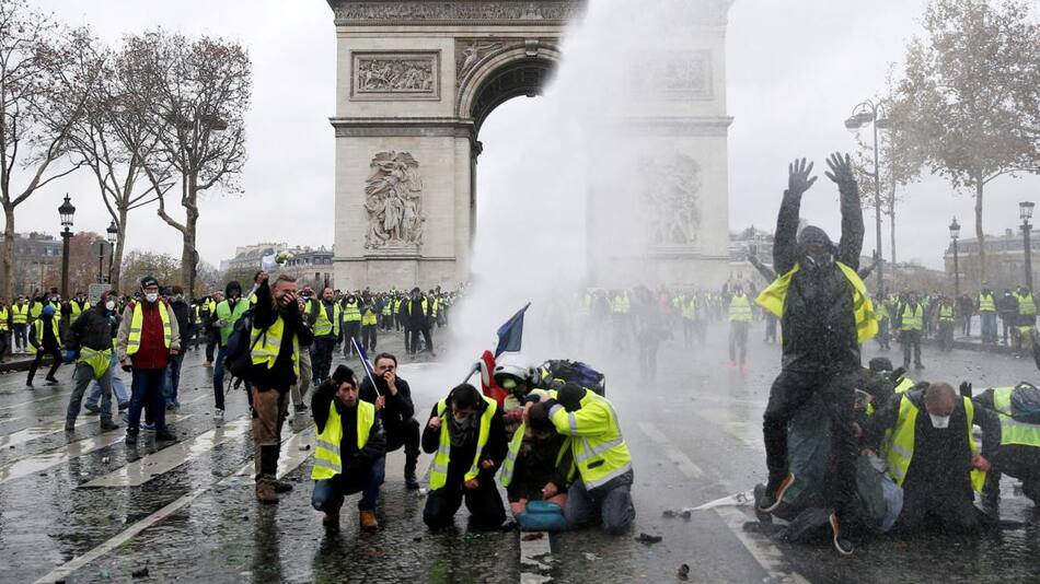 Incidentes y violencia en París, Chalecos Amarillos, Reuters