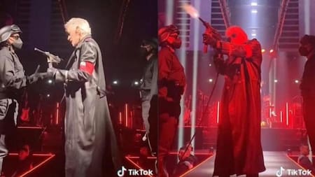 Polémica con Roger Waters. Foto: captura video