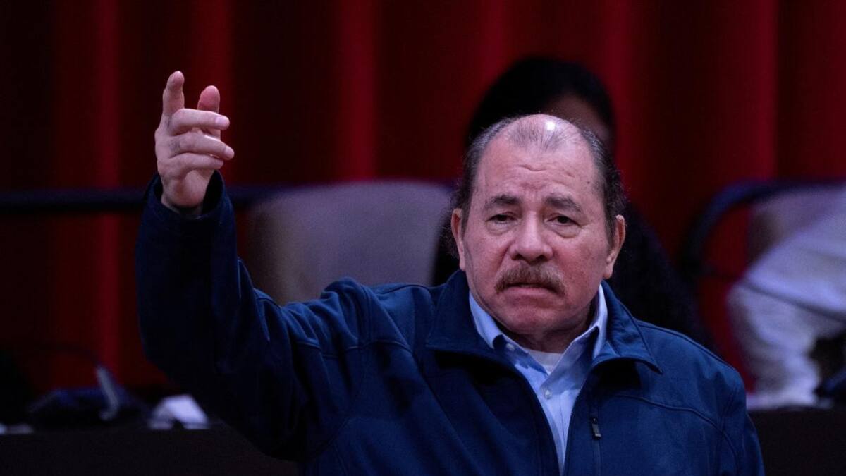 Daniel Ortega, líder del régimen nicaragüense. Foto: Reuters.