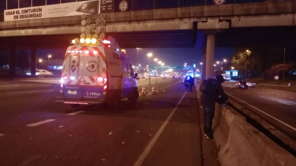 Accidente en Panamericana. Foto: NA.