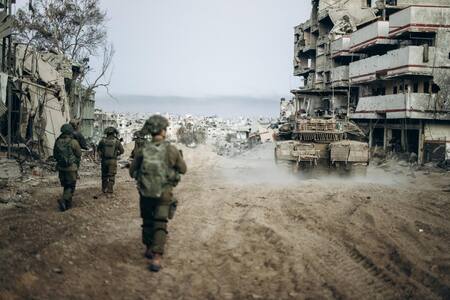 Ejército de Israel en Gaza. Foto: EFE.