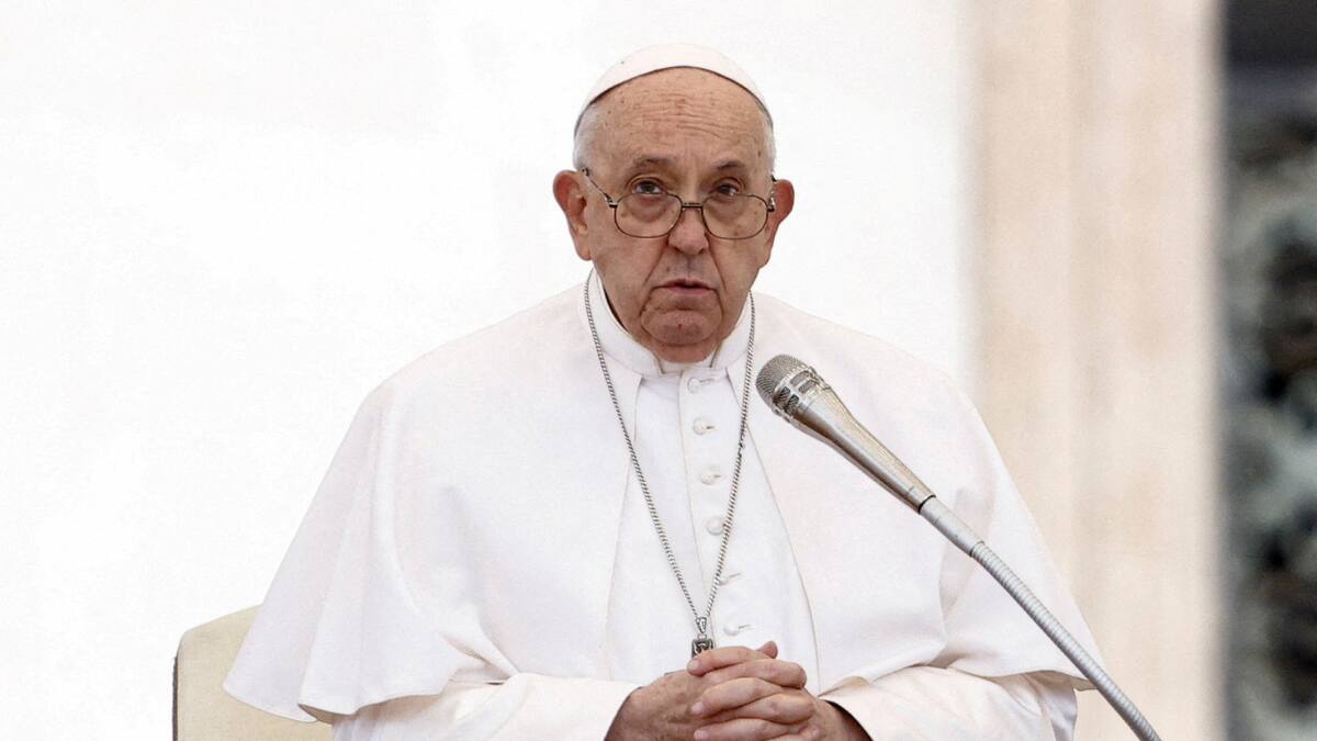 Papa Francisco. Foto: REUTERS.