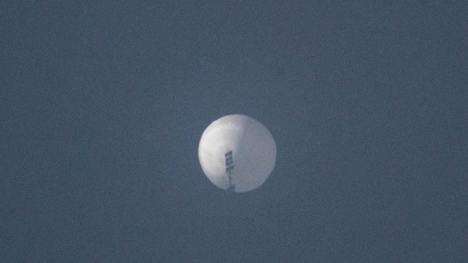 Globo chino en el cielo de Estados Unidos. Foto: REUTERS.