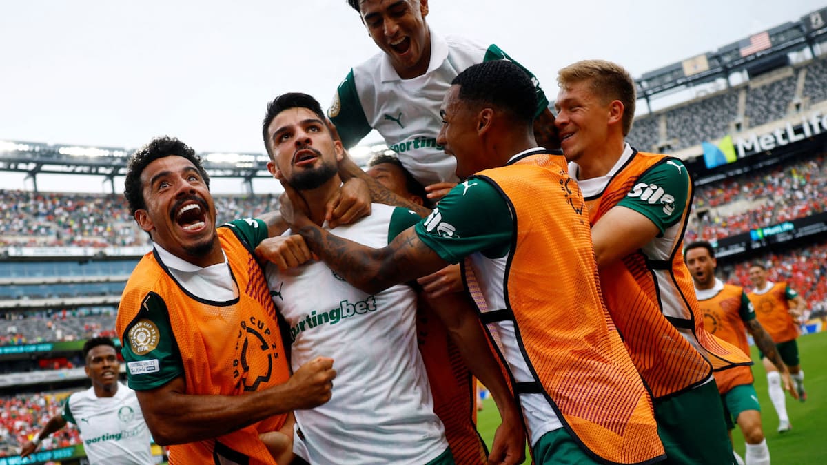 Mundial de Clubes, Palmeiras vs. Al Ahly. Foto: REUTERS.