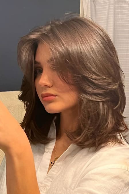 Corte de pelo bob en capas. Foto PINTEREST