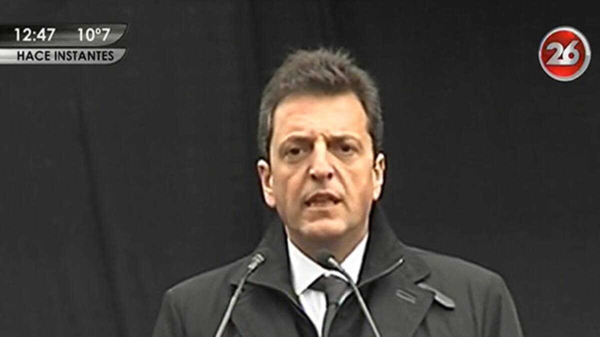 Sergio Massa - Inauguración de Polo Judicial en Tigre