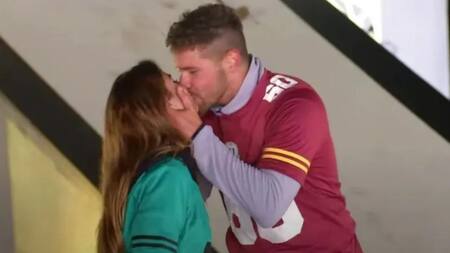 Majo y Locho. Foto: fotocaptura de "El Hotel de Los Famosos"