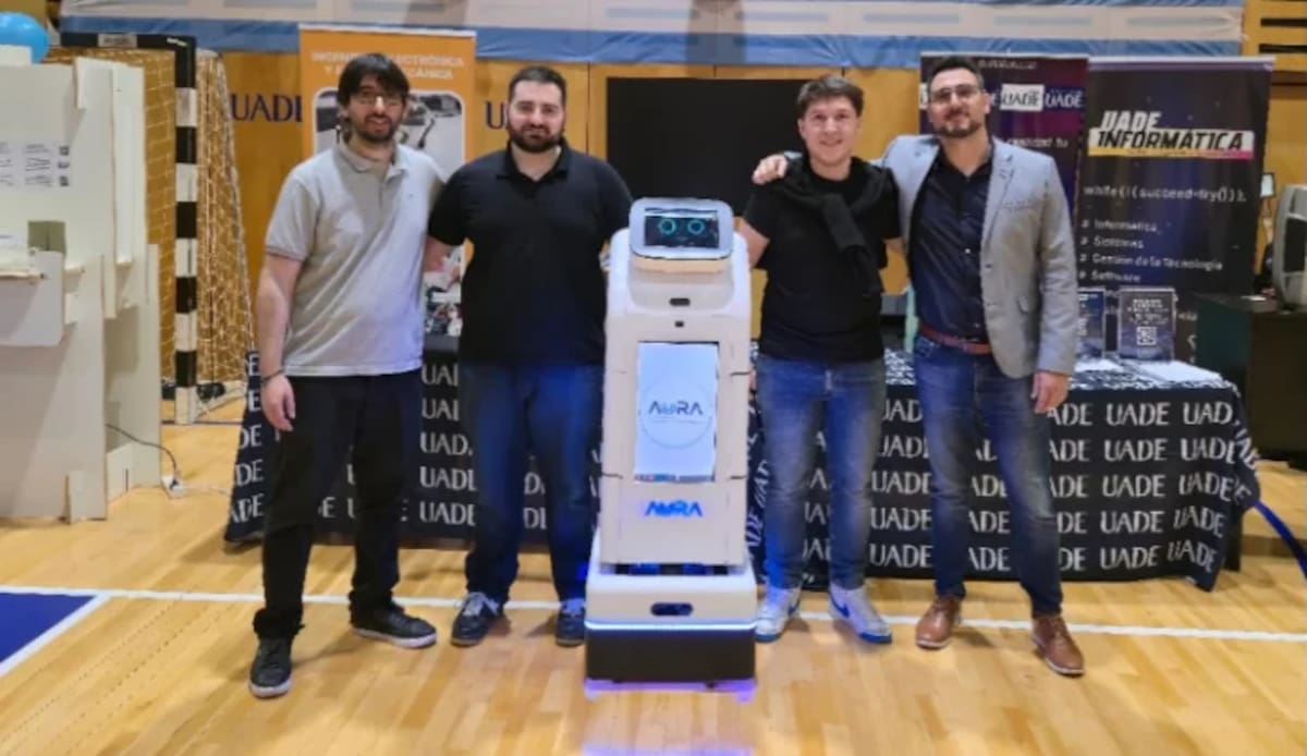 Aura, el primer robot robot modular 100% argentino.