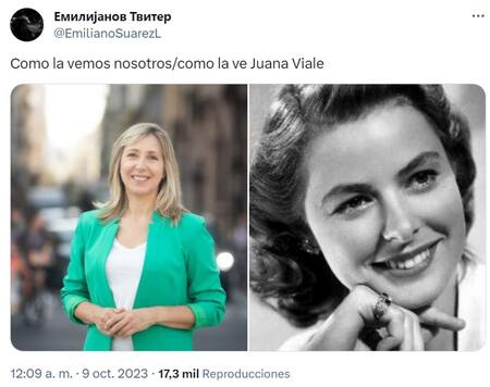 Los memes ante la confusión de Juana Viale. Foto: Twitter.