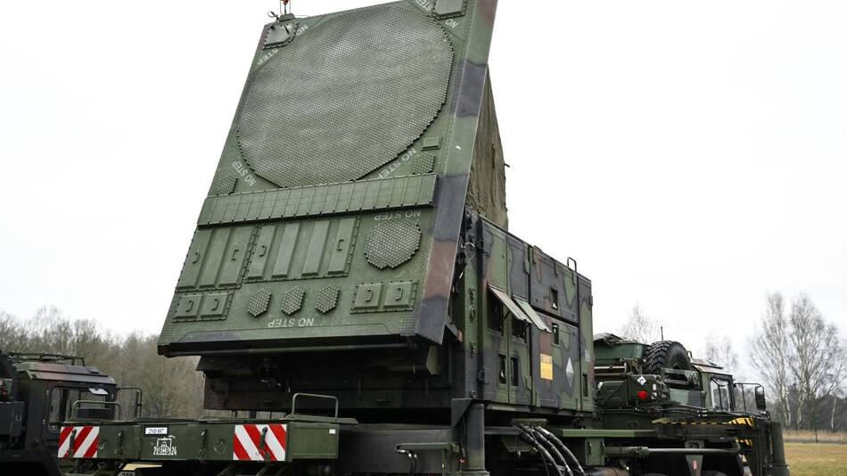Sistema de defensa móvil de misiles tierra-aire Patriot. Foto Reuters