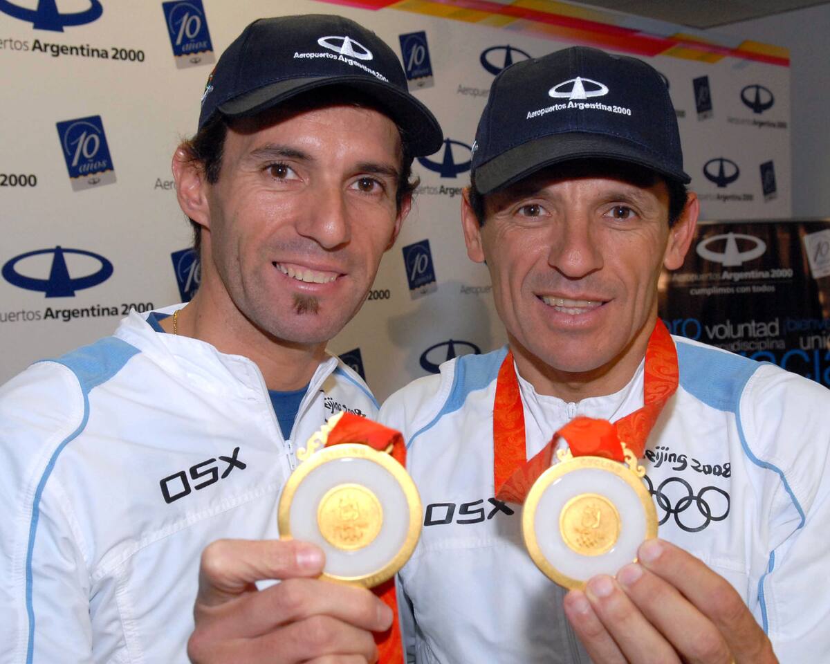 Juan Curuchet y Walter Pérez. Foto: NA