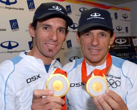 Juan Curuchet y Walter Pérez. Foto: NA