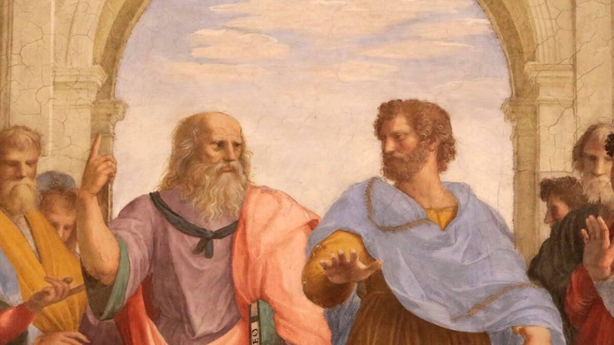 Filósofos griegos.