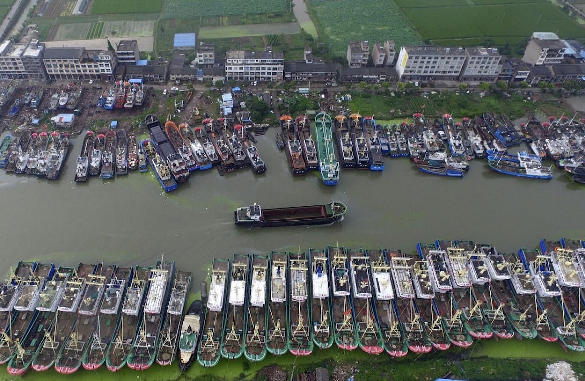 Comercio marítimo en China. Foto: Reuters.