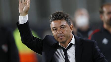 Marcelo Gallardo, técnico. Foto: REUTERS